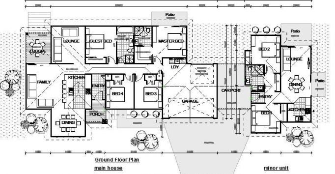 Chelsea - Home & Income Design floor plan