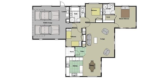 Quartz Contemporary floor plan