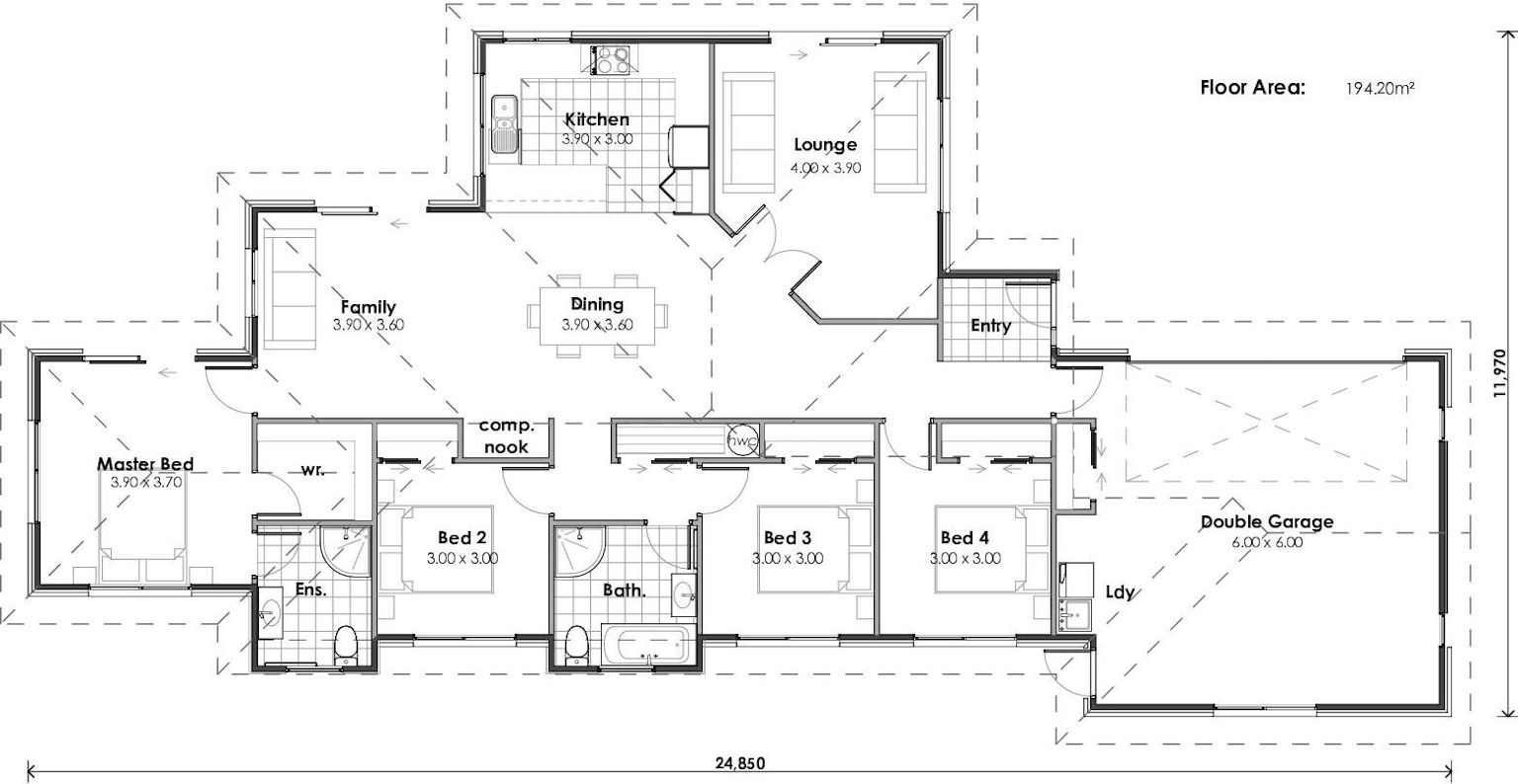 Hunterville floor plan