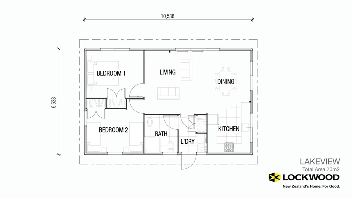 Lakeview floor plan