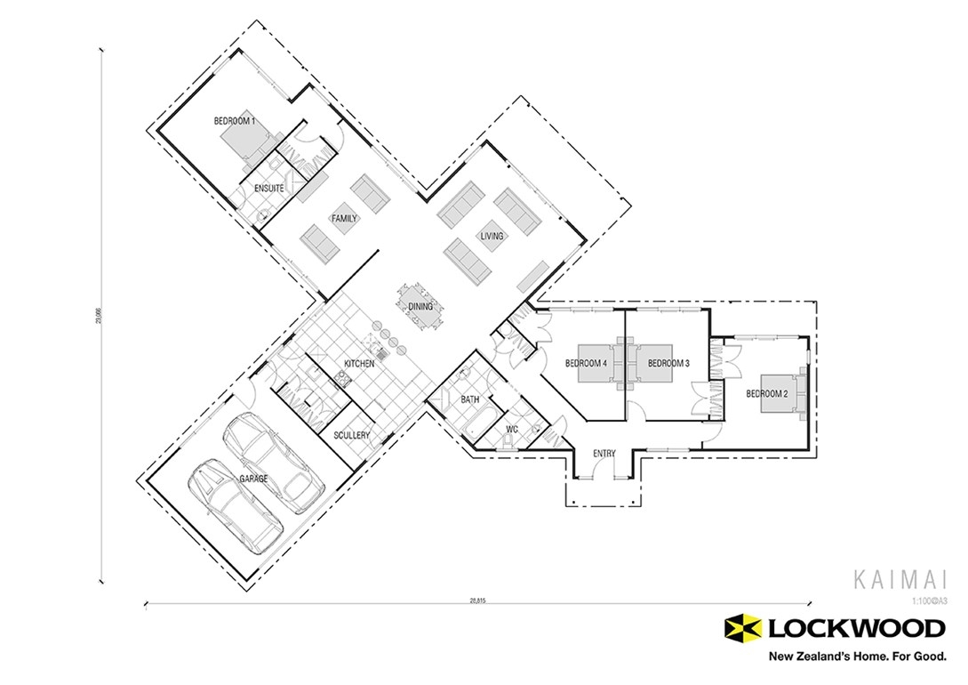 Kaimai floor plan