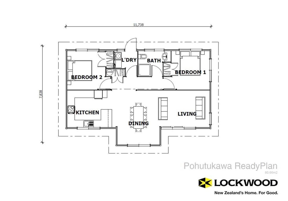 Pohutukawa ReadyPlan floor plan