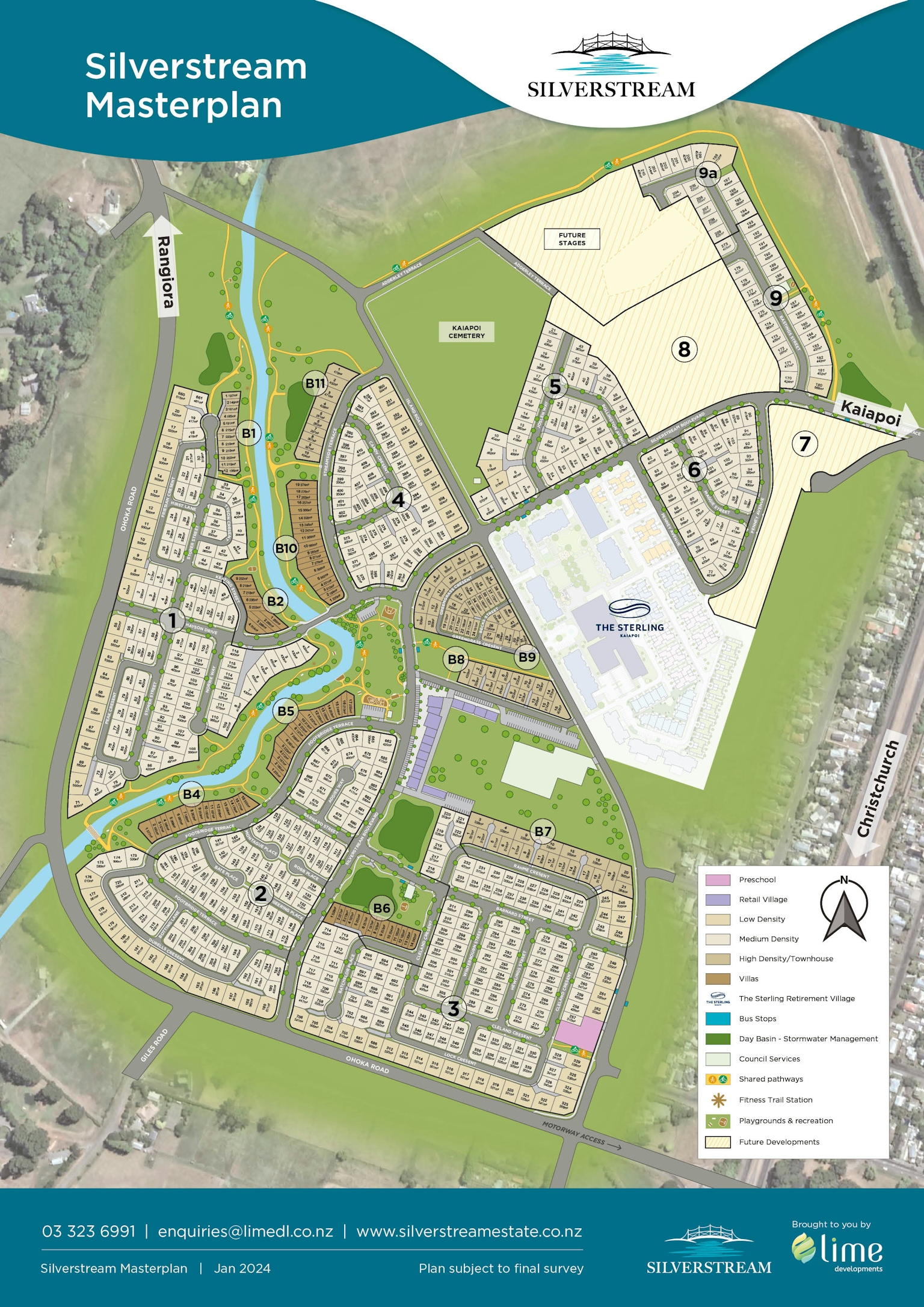 Silverstream Subdivision stages image