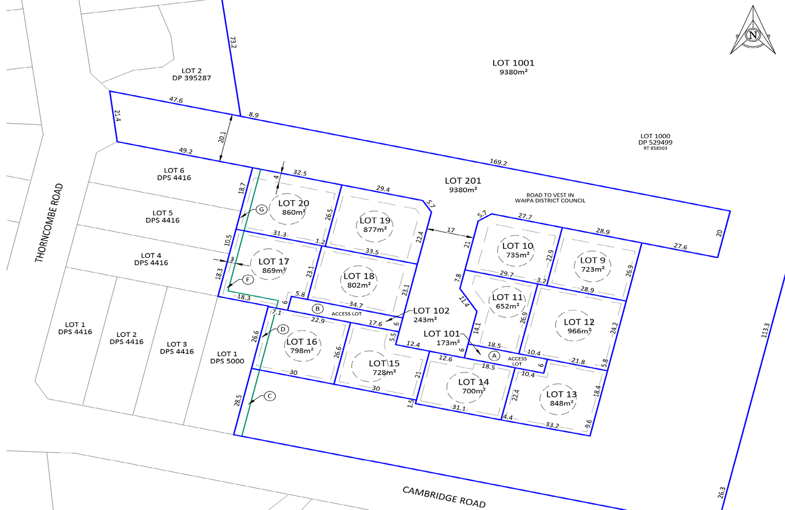 Thorncombe Park stages image