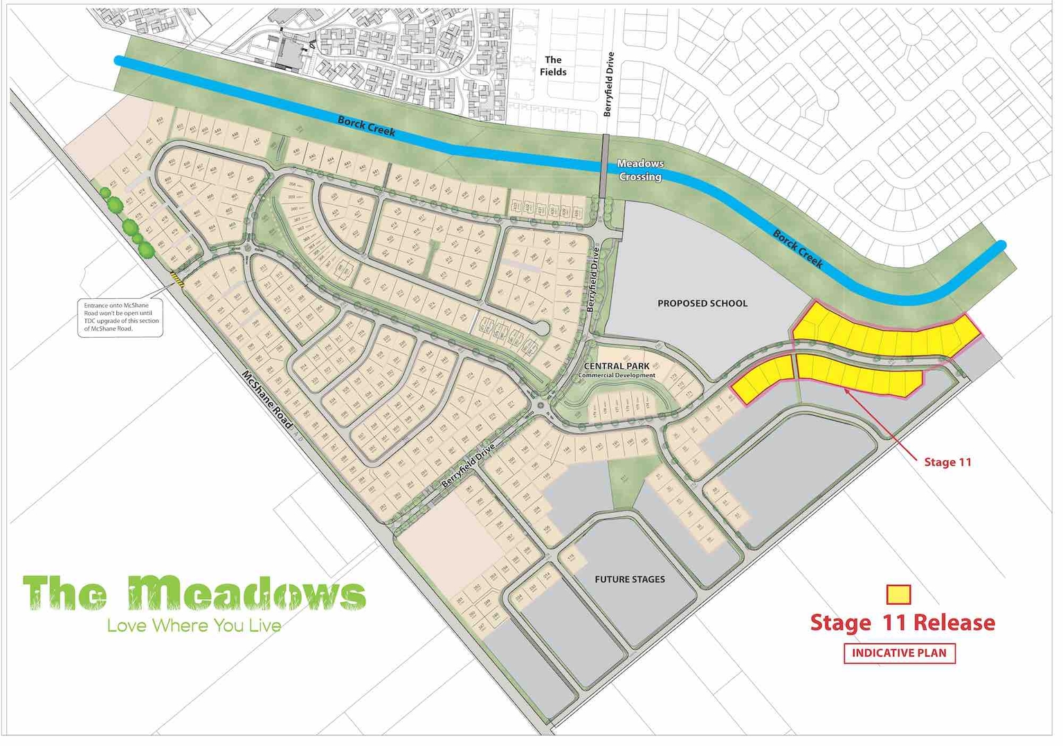The Meadows stages image