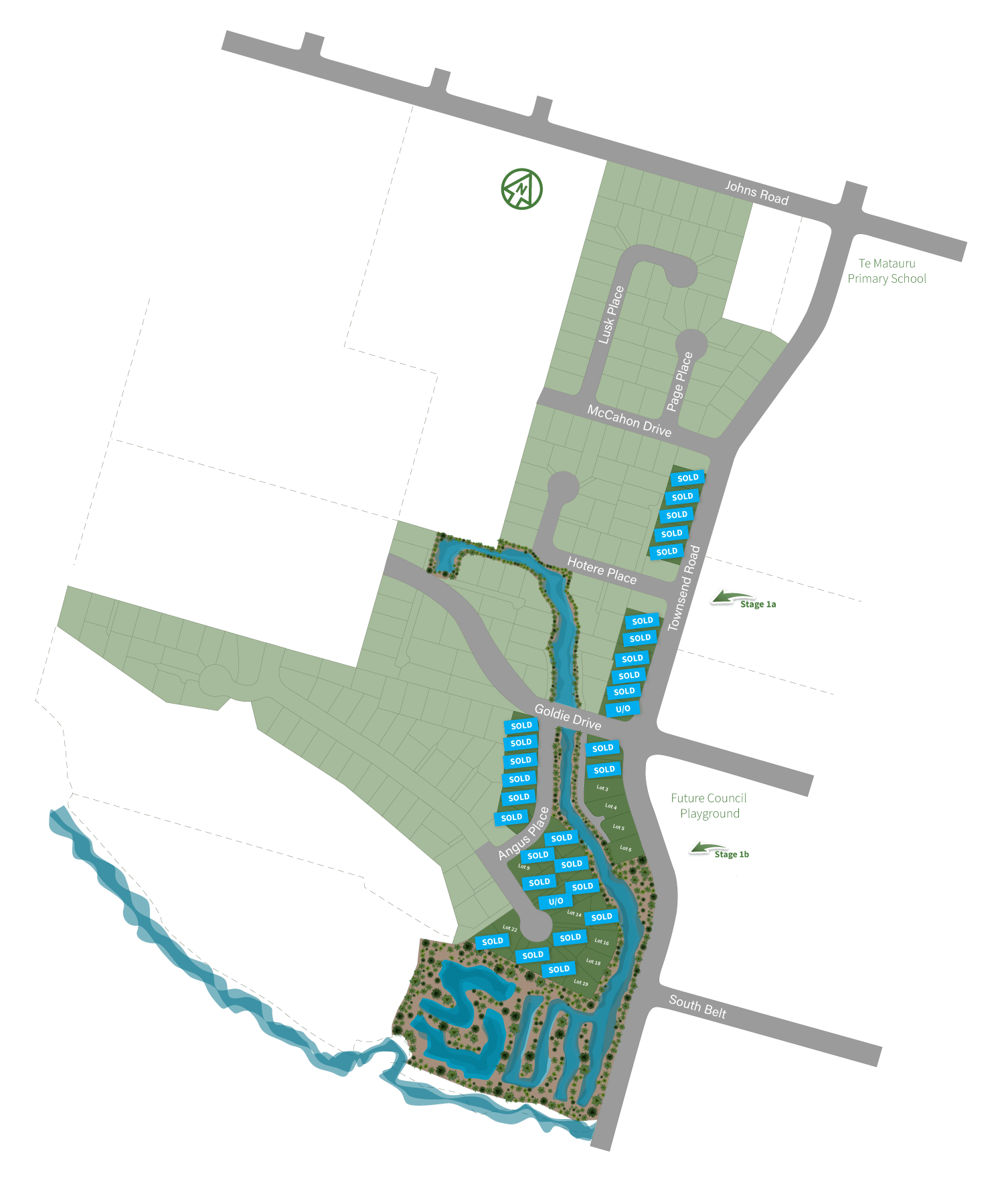 Townsend Fields stages image