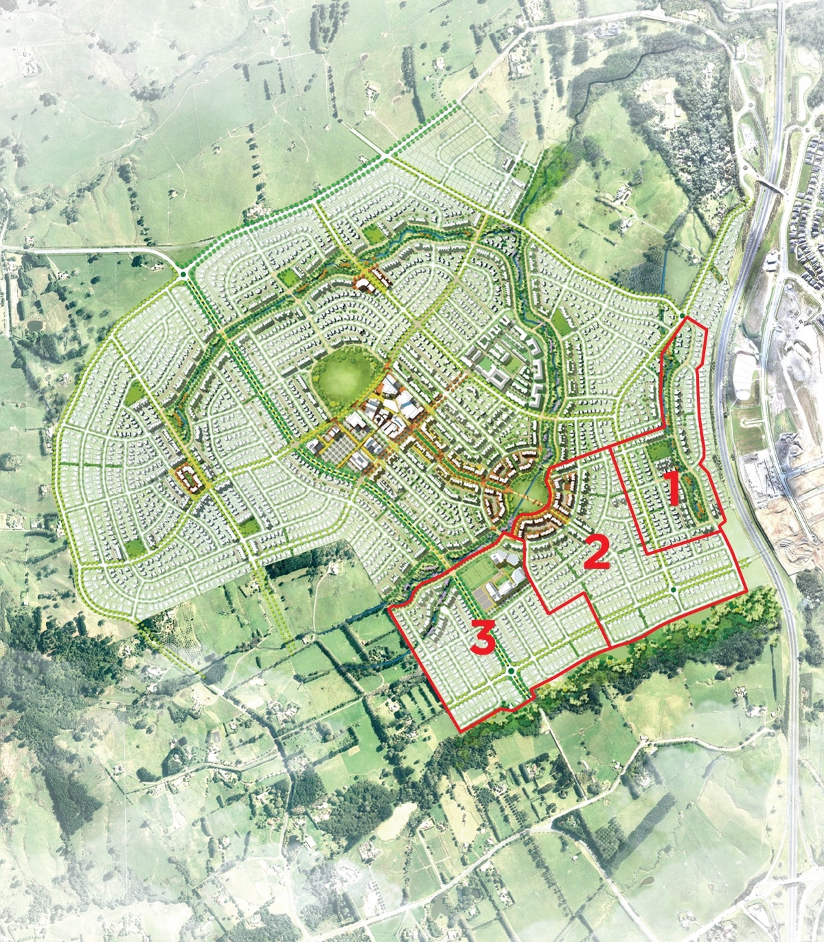 Milldale stages image