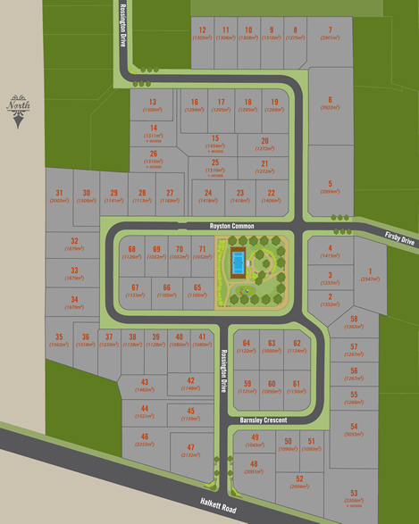 Gainsborough and Halkett Grove stages image