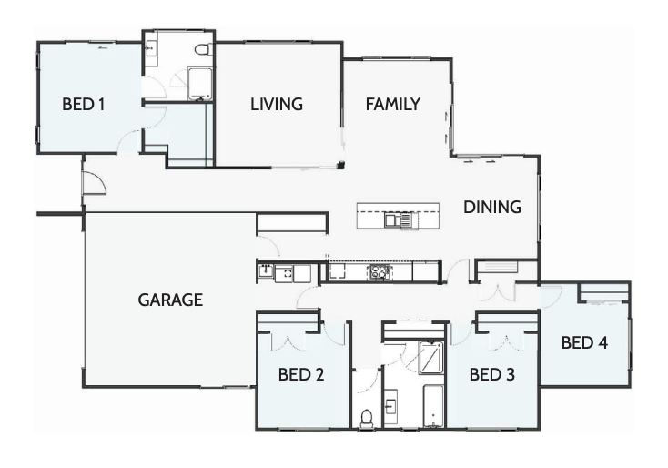 Richmond Show Home floor plan
