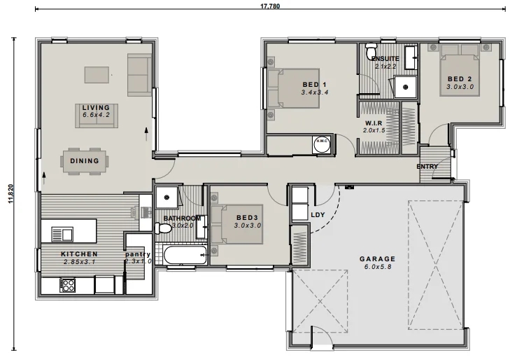 31 Finstock Way Show Home floor plan