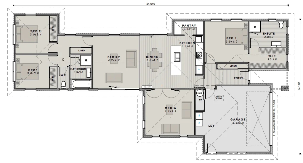 33 Finstock Way Show Home floor plan