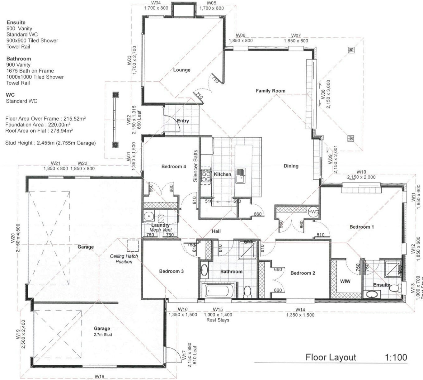 Award Winning Home to be built in Conmara Estate floor plan