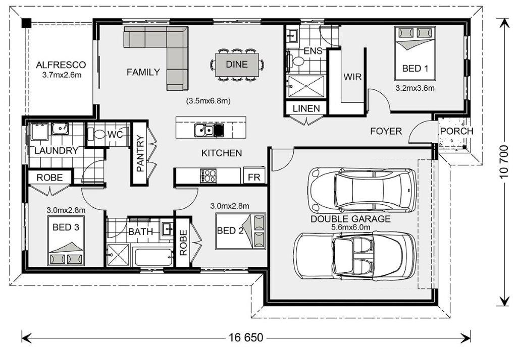 New home or First Home floor plan