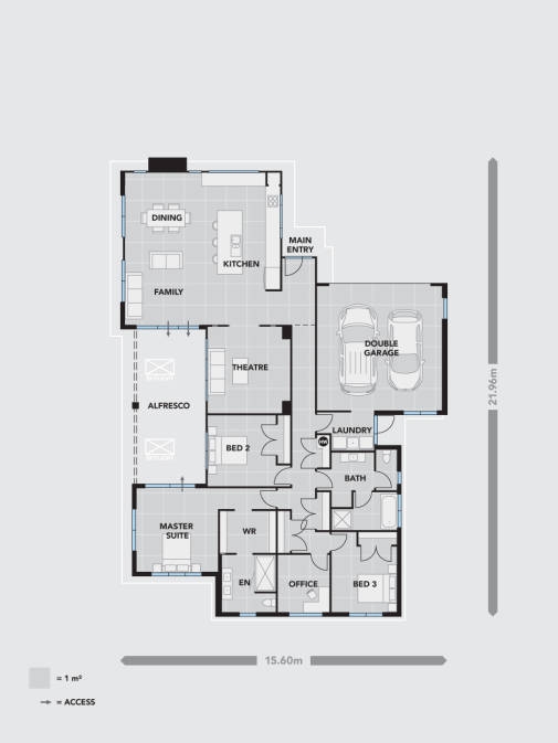 Platinum Homes, Show Home - Marsden Cove, Northland floor plan