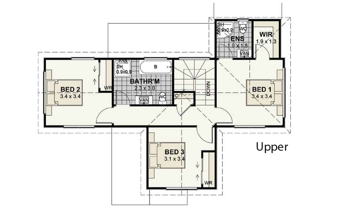 47 COLERIDGE UNIT-3 floor plan