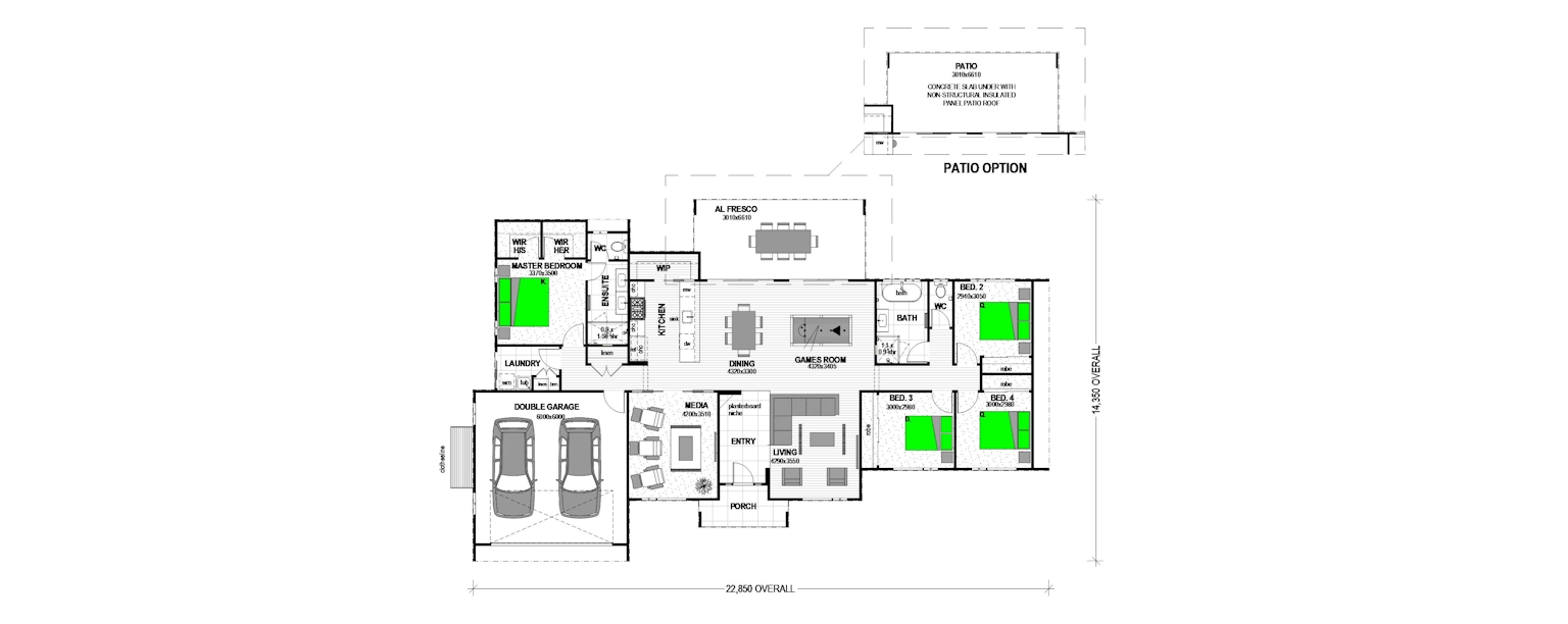 Lifestyle property floor plan