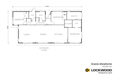 Lockwood Homes, Show Home - Taupo floor plan