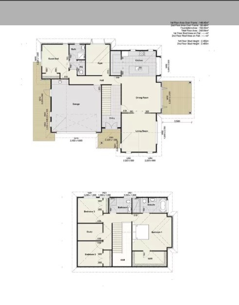 Karaka House & Land Package floor plan