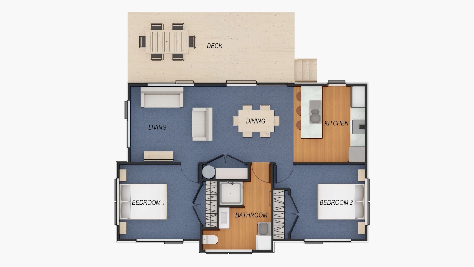 401 Western Hills Drive- Piha Show Home floor plan