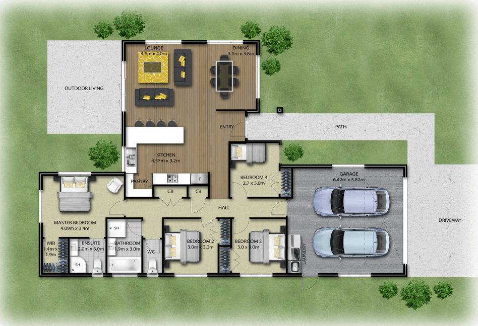 HAULTAIN ESTATE LOT-34 floor plan