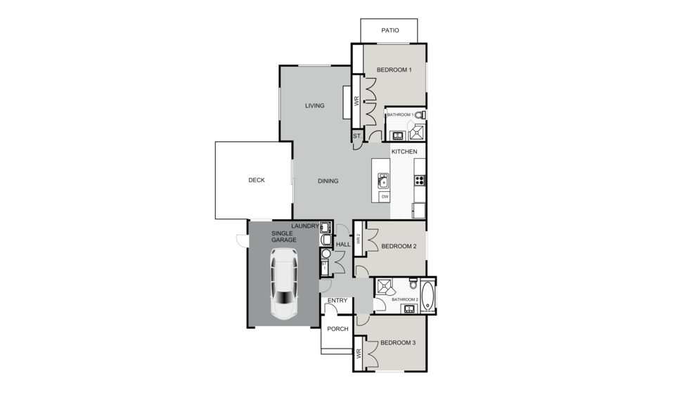 Signature Homes, Show Home - Milldale floor plan