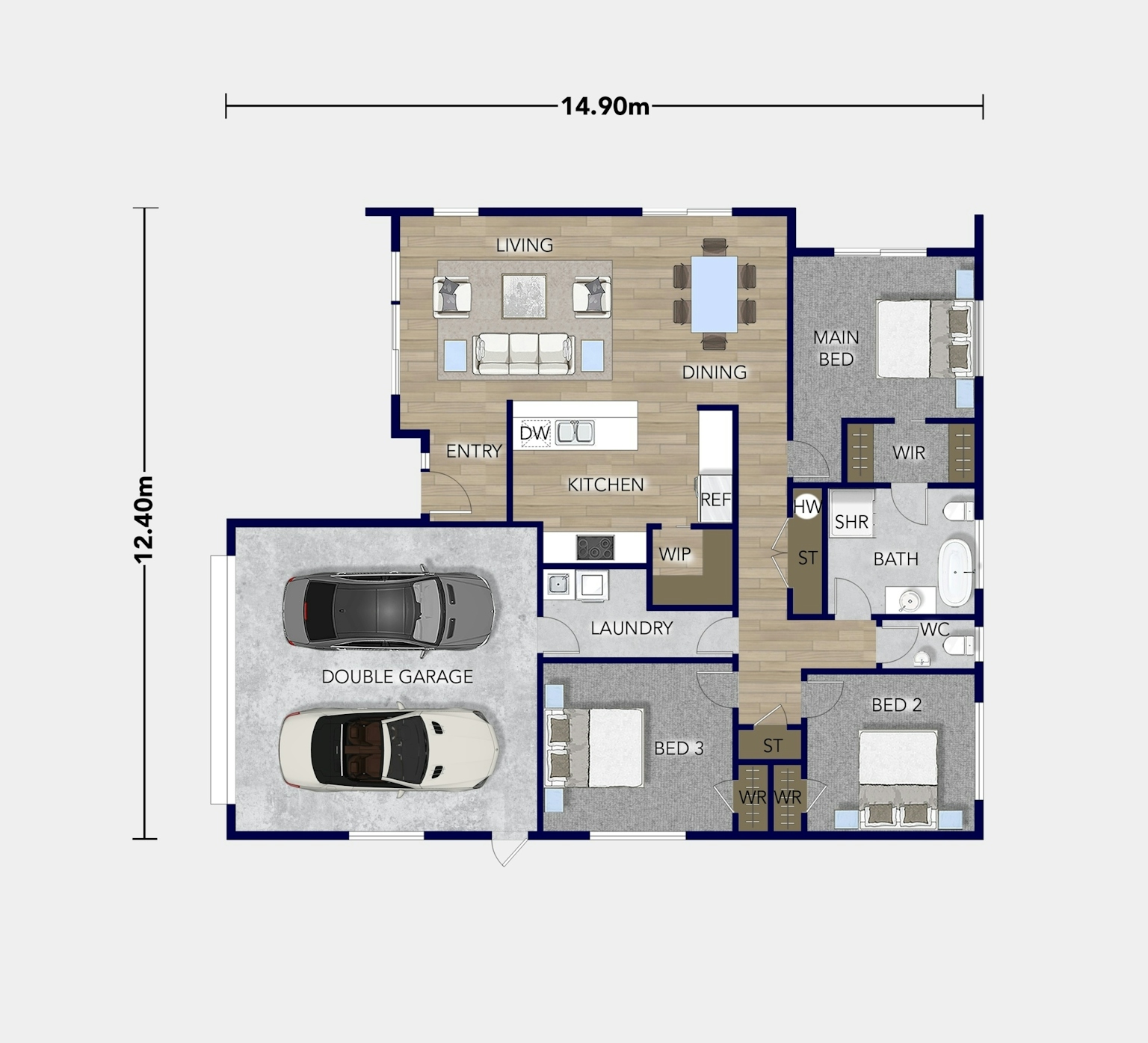 ROLLESTON floor plan