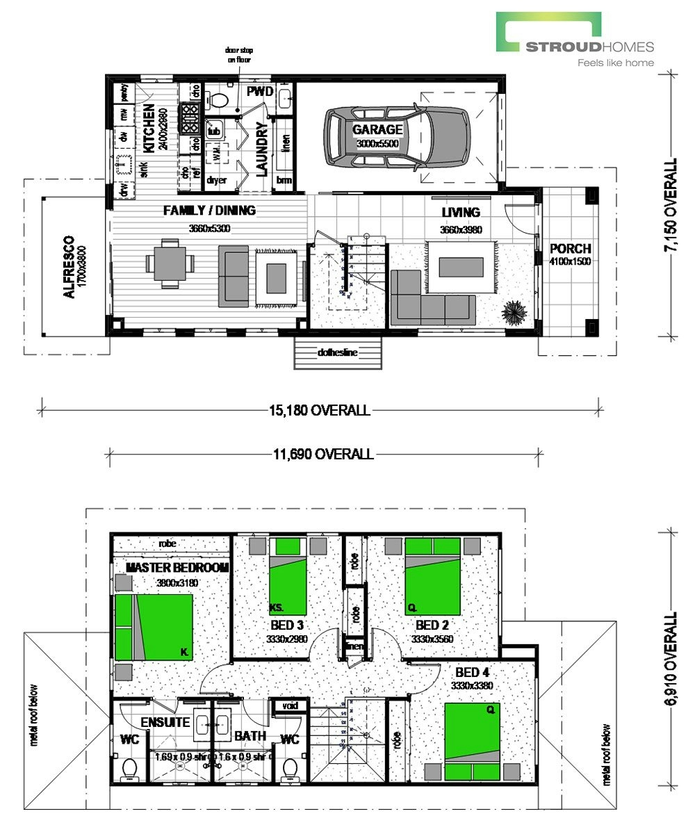 Orere Point, Aria Classic floor plan