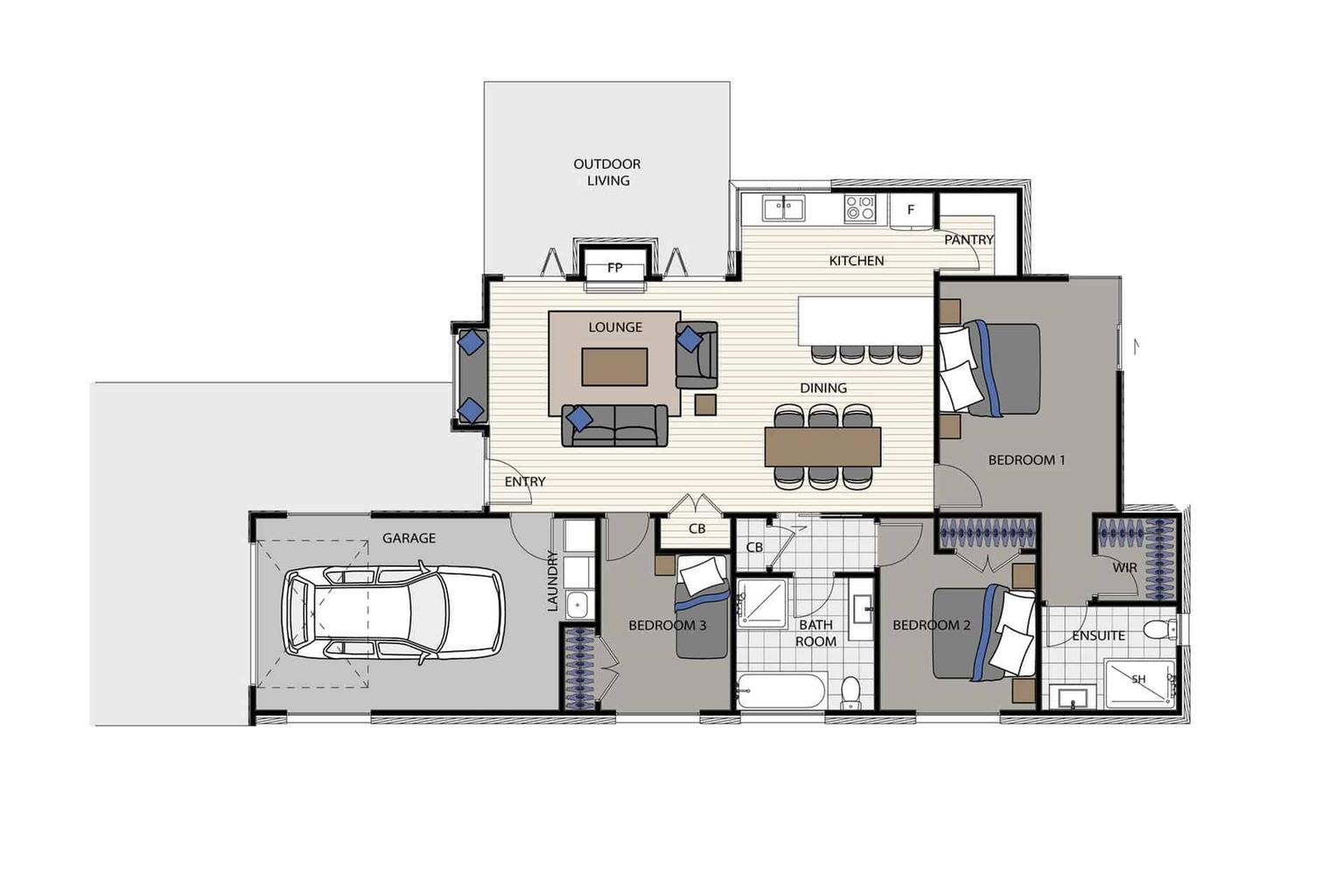 727 ALEXANDRA LOT-2 floor plan