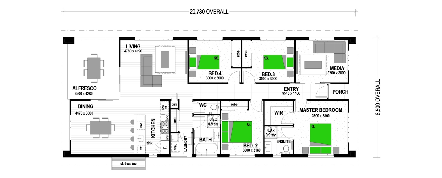 14 Mclarin Rd floor plan